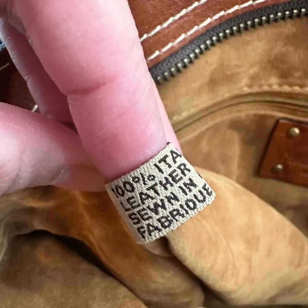 Patricia Nash Brown Leather Tote - Picture 11 of 13